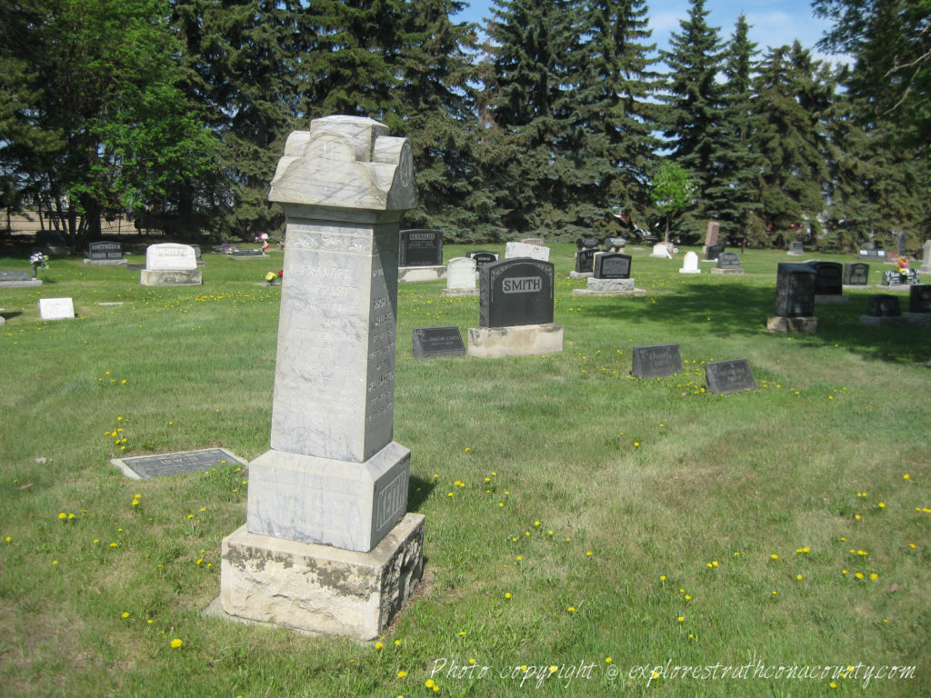 Clover Bar Cemetery Sherwood Park 