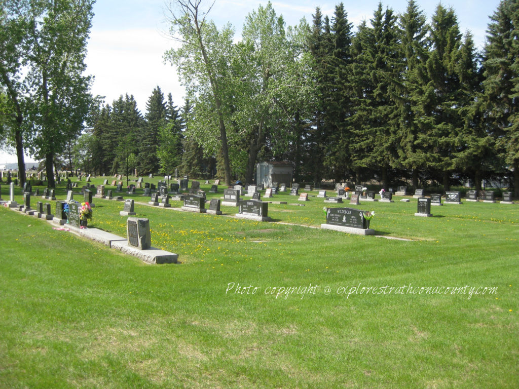 Cloverbar Cemetery Sherwood Park 