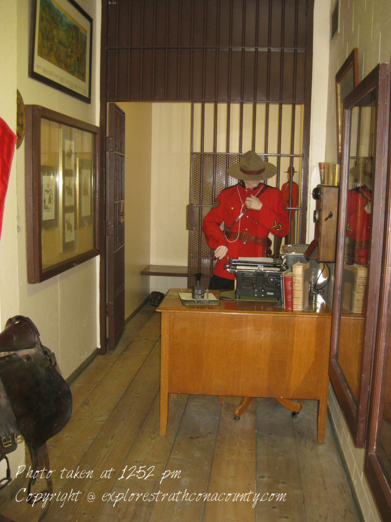 RCMP exhibit Strathcona County Museum