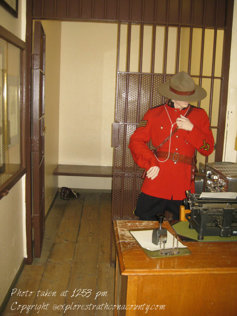 RCMP exhibit Strathcona County Museum