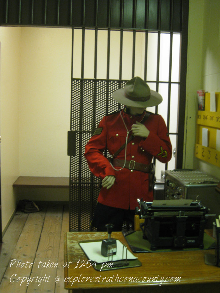 RCMP exhibit Strathcona County Museum