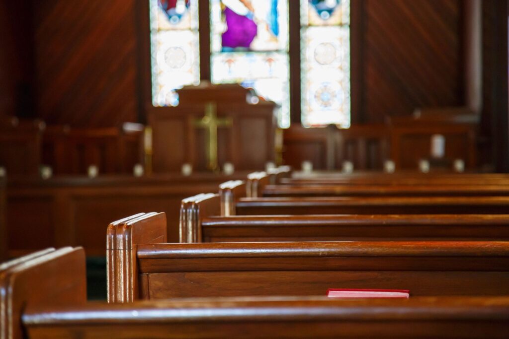 church pew strathcona county