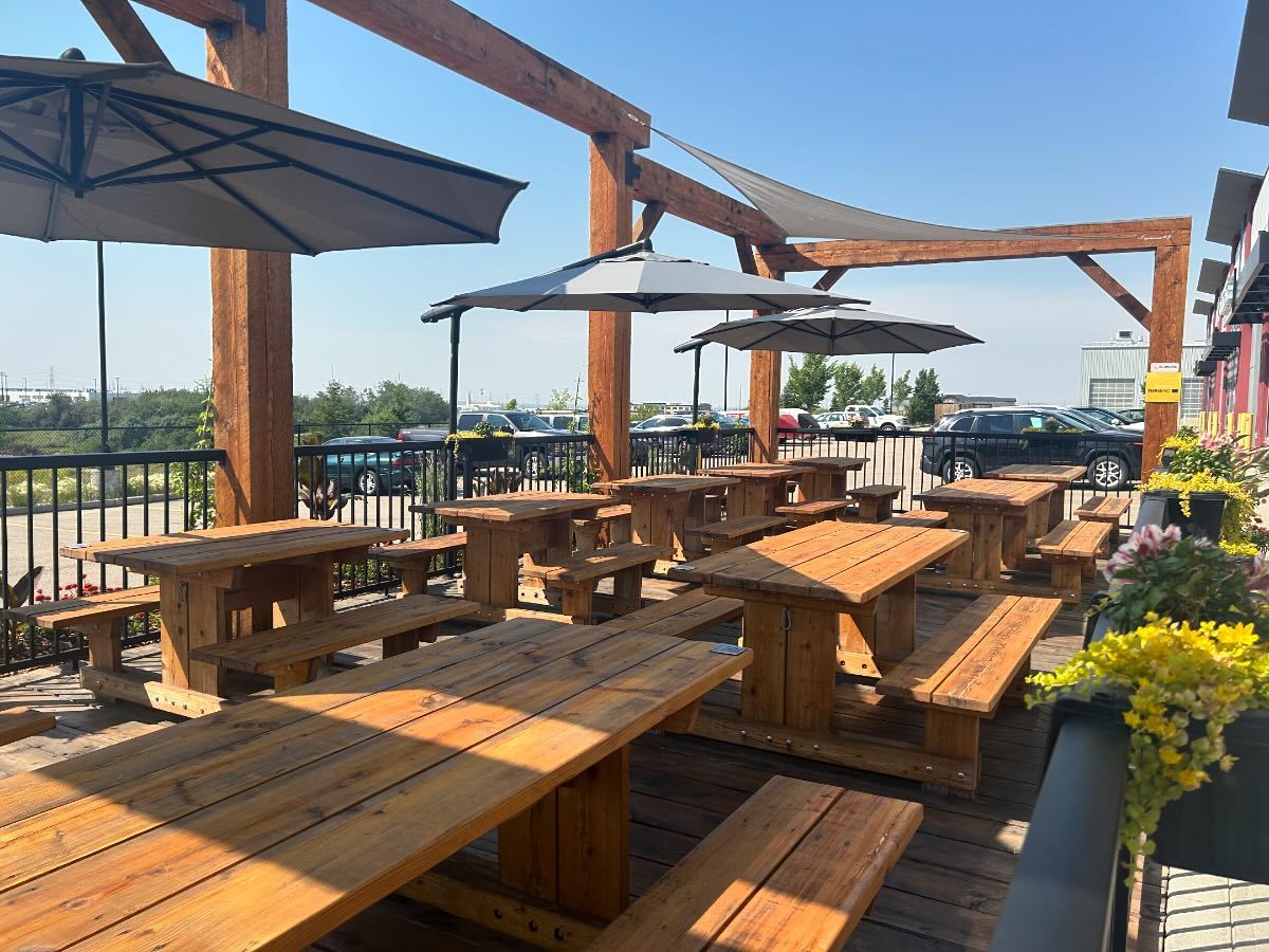 70 Acre Brewing Company Dog Friendly Patio 