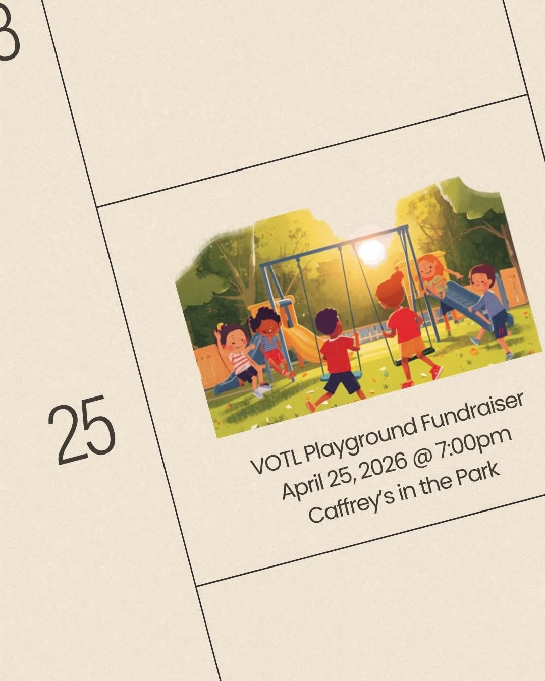 Silent Auction Playground Fundraiser