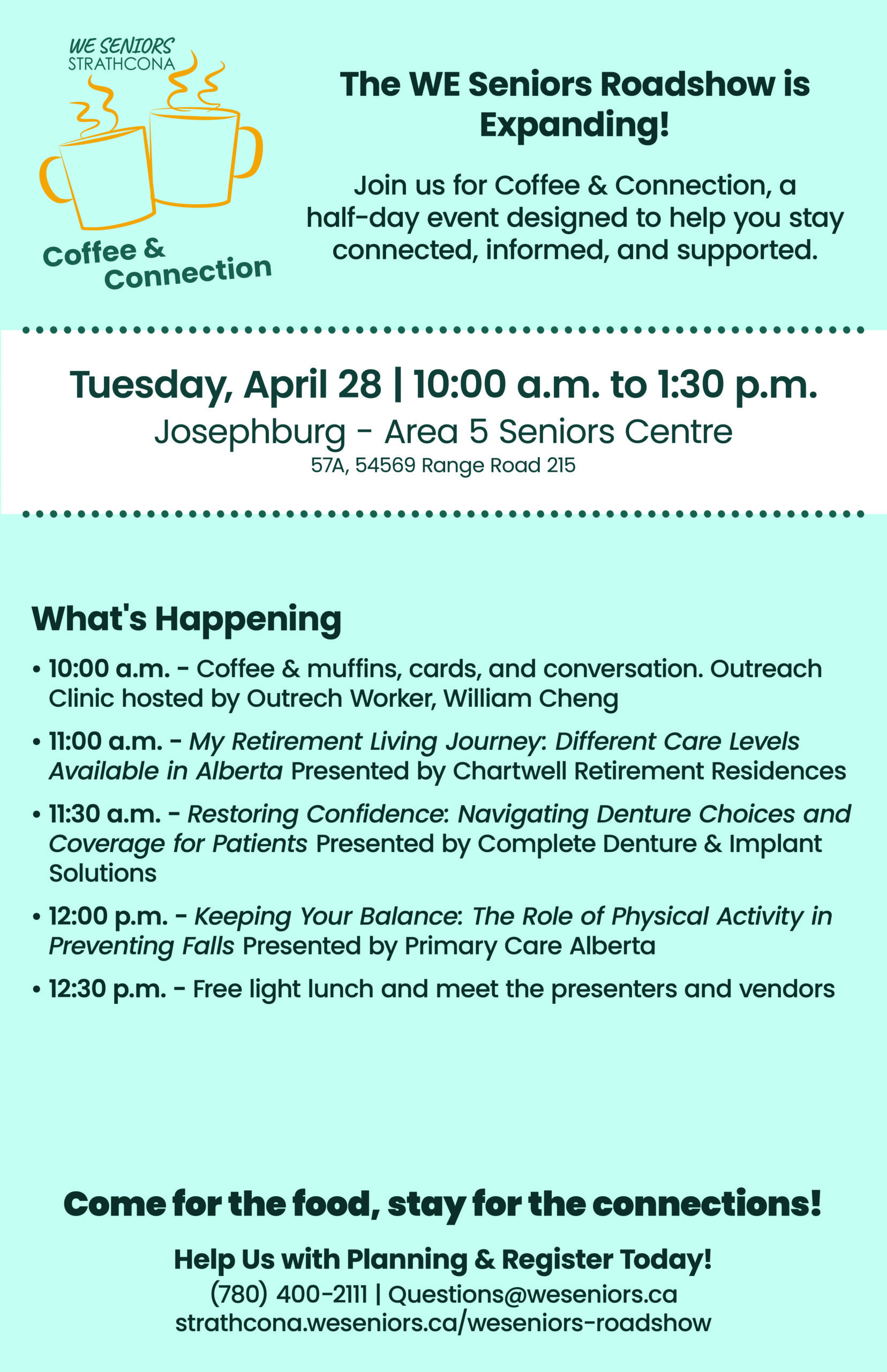 We Seniors Roadshow - Josephburg