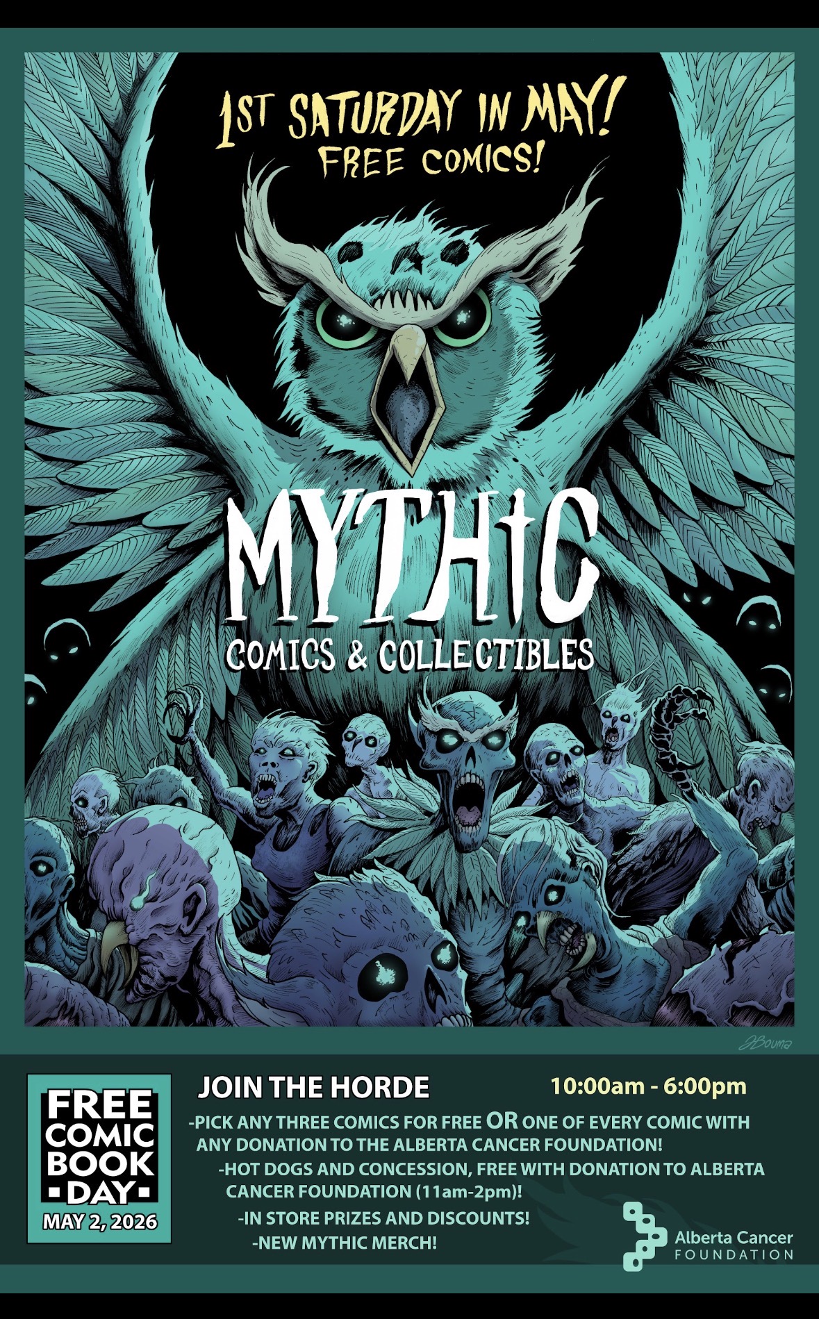Mythic Comics Free Comic Book Day